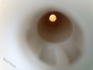 Internal Texture Shot for Tenga Puffy Sugar White
