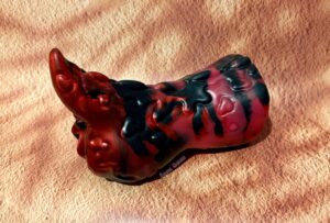 Above angle shot of the Petra stroker.
